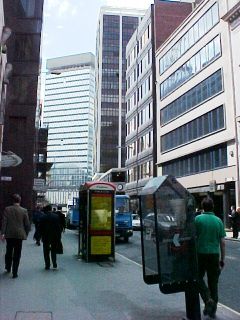 The Fenchurch Street 'canyon' (photo Lachlan Cranswick)