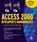 Access2000 Developer's Handbook