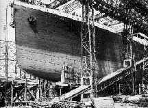 launching Titanic